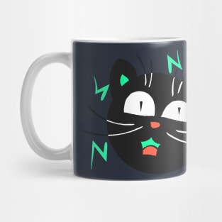 Crazy Electric Cat Mug